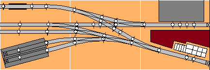 Switching-puzzle layout in 1x3'