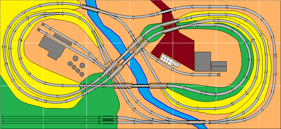Interlaced figure-8's on a door